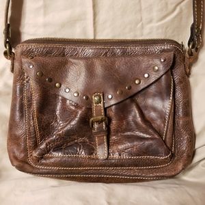Patricia Nash Avellino Studded Leather Crossbody